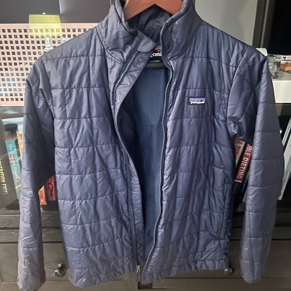 Patagonia Boys Nano Puff Brick Insulated Jacket Size 10/12